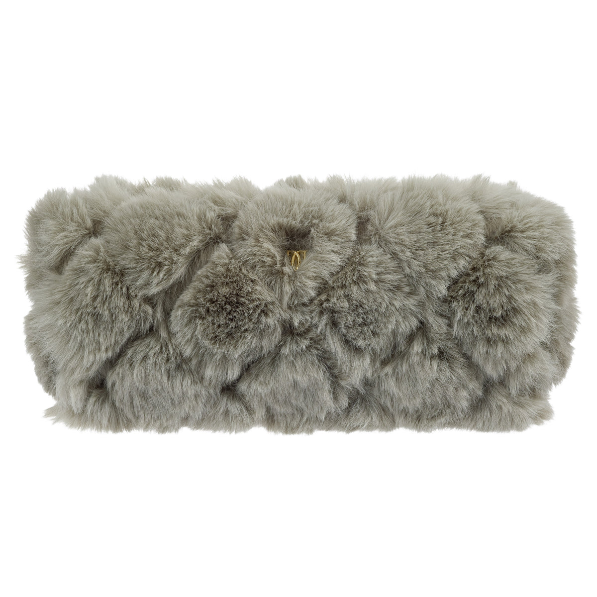 FAUX FUR QUILTED TOOL POUCH COOL ARMY