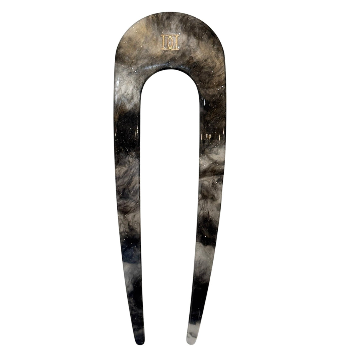 FRENCH HAIR PIN MOUNTAIN MARBLE