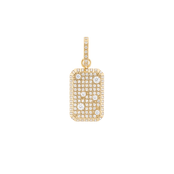 FULL BLING PLATE PENDANT