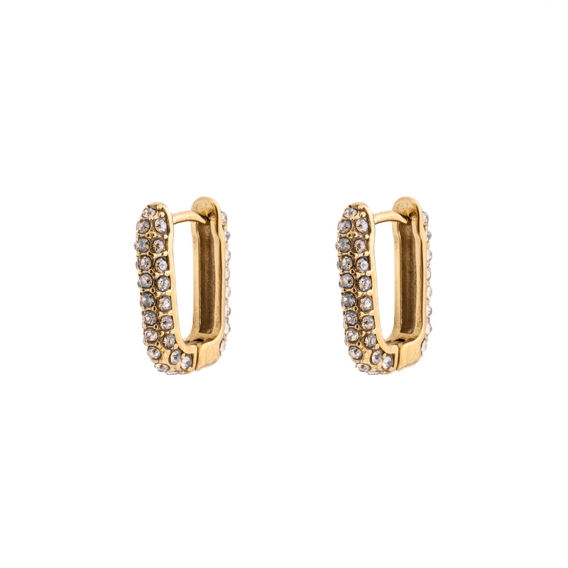 FULL BLING SQUARE HOOPS