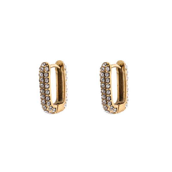 FULL BLING SQUARE HOOPS