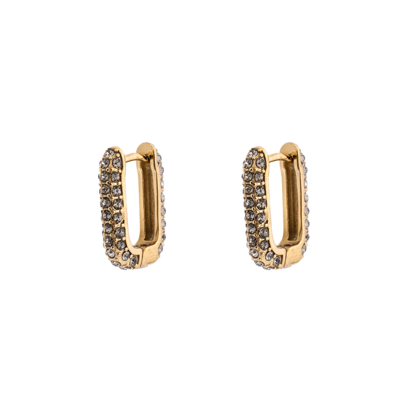 FULL BLING SQUARE HOOPS