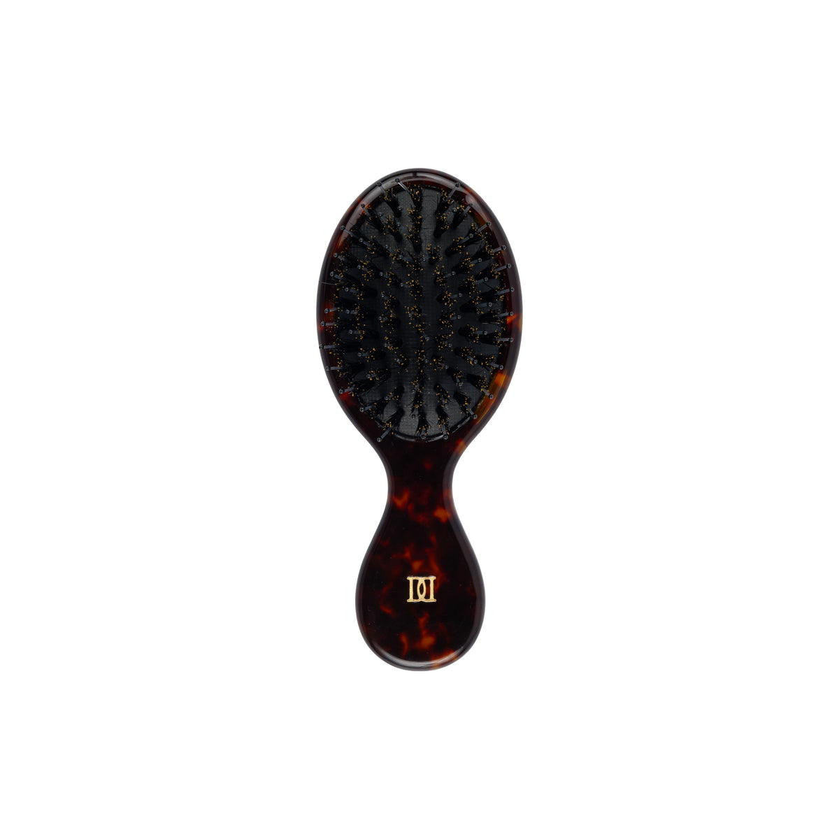 HAIR BRUSH SMALL BROWN TORTOISE
