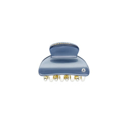 HAIR CLAW SMALL GRISALLE BLUE