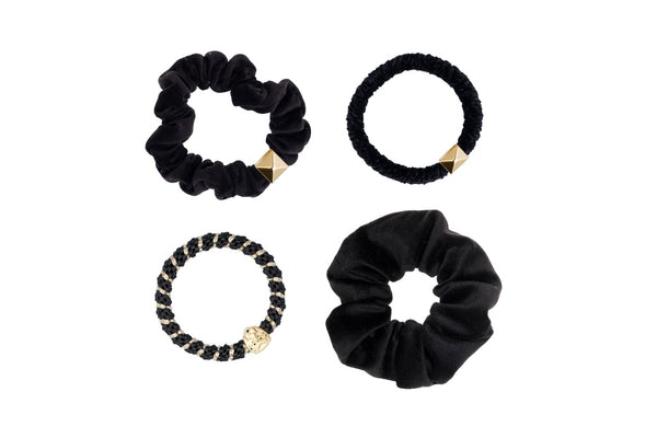 HAIR TIES COMBO BLACKS