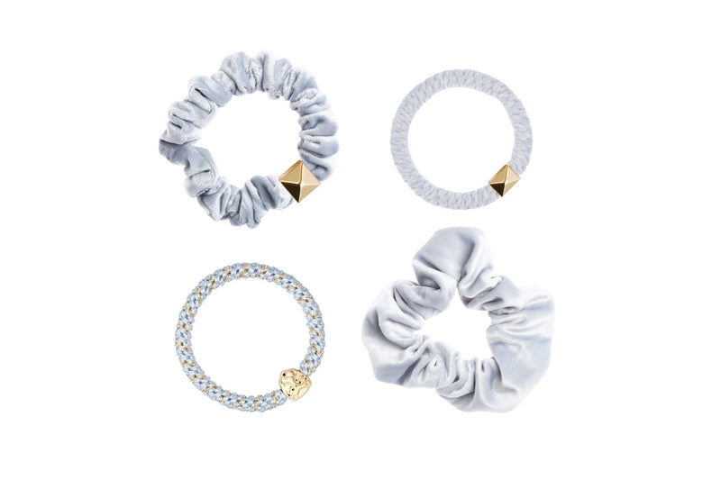 HAIR TIES COMBO COOL BLUES