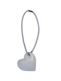 HEART BAG CHARM COOL BLUE