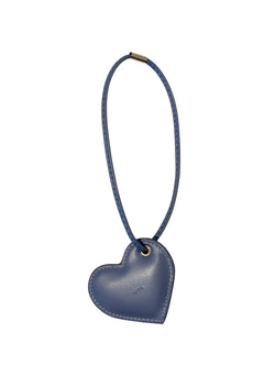 HEART BAG CHARM GRISALLE BLUE