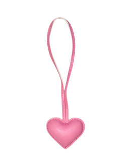 HEART BAG CHARM PINK