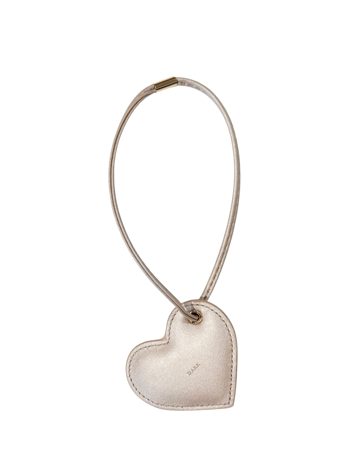 HEART BAG CHARM SPARKLED SAND