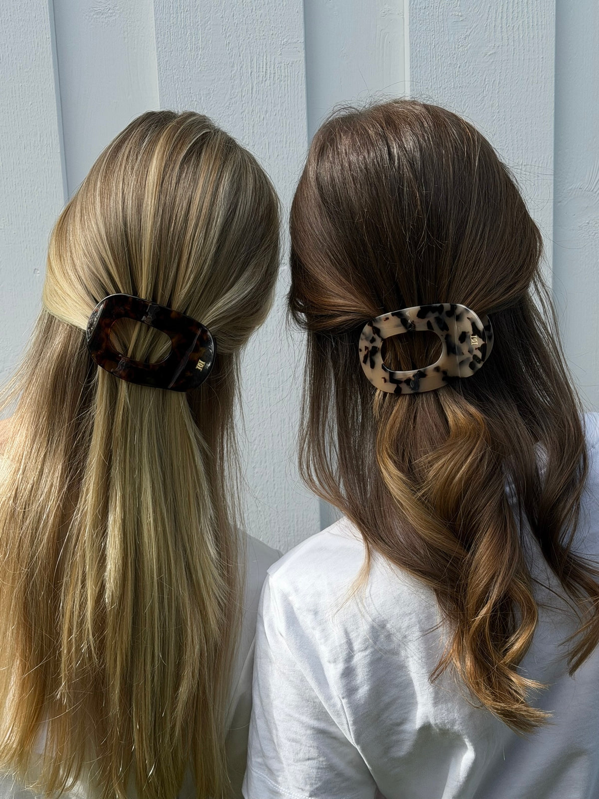 FLAT HAIR CLAW BROWN TORTOISE