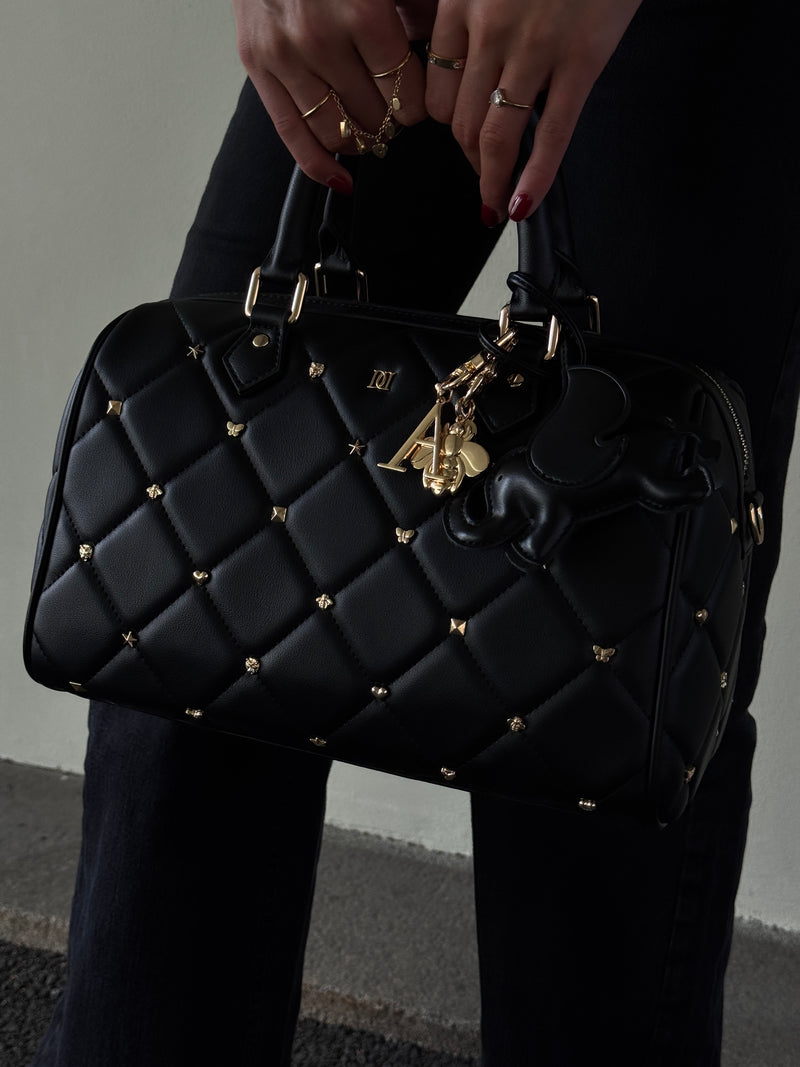 ELEPHANT BAG CHARM BLACK