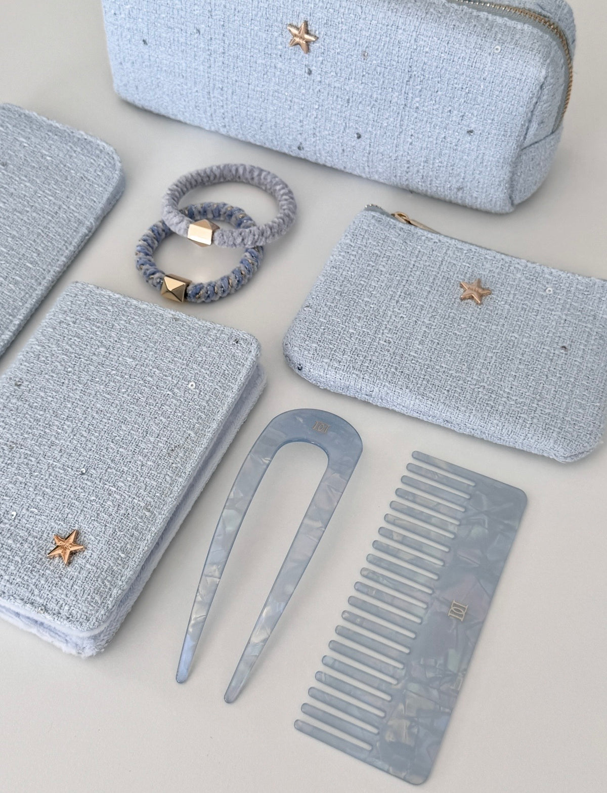 HAIR COMB COOL BLUE