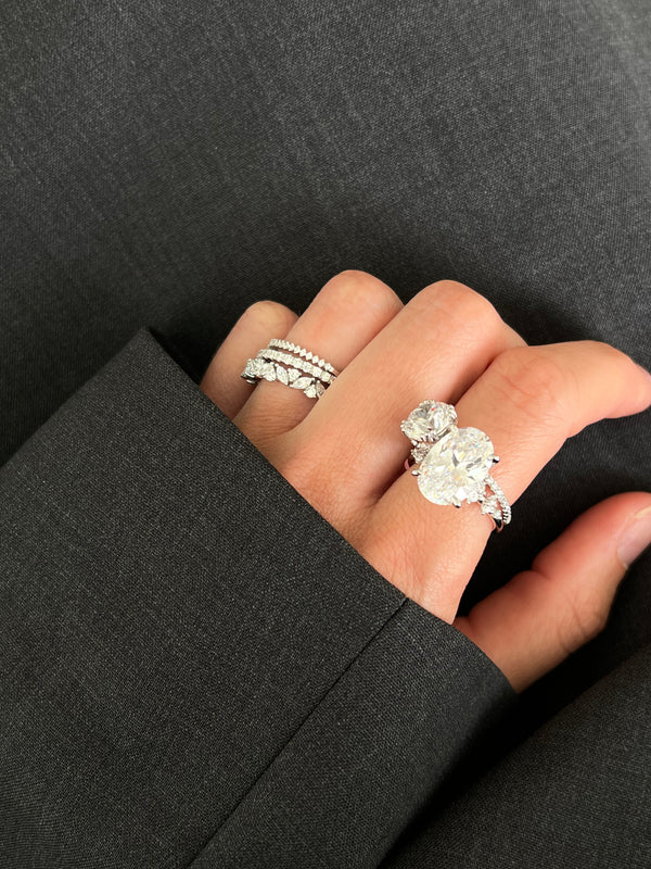 ELEGANCE STERLING SILVER RING SILVER