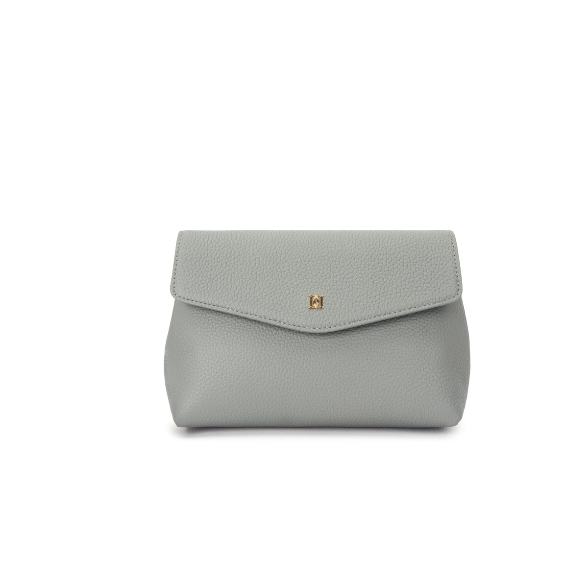 LEATHER FLAP POUCH COOL ARMY