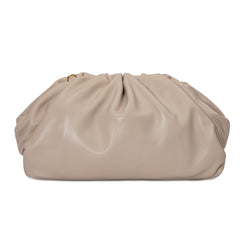 LEATHER POUCH BAG SAND LEATHER POUCH BAG SAND