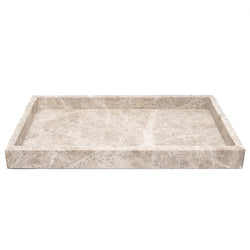 MARBLE TRAY WIDE SAND MARBLE TRAY WIDE SAND