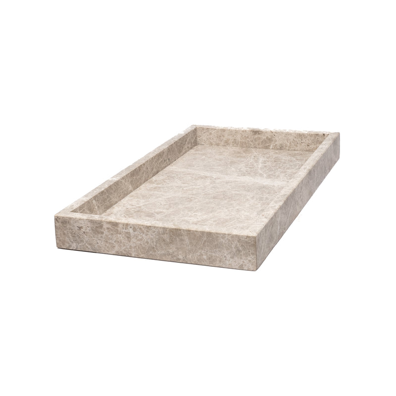 MARBLE TRAY WIDE SAND MARBLE TRAY WIDE SAND