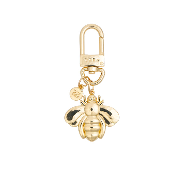 METAL SIGN BAG CHARM BEE