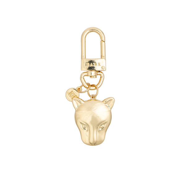 METAL SIGN BAG CHARM PANTHER