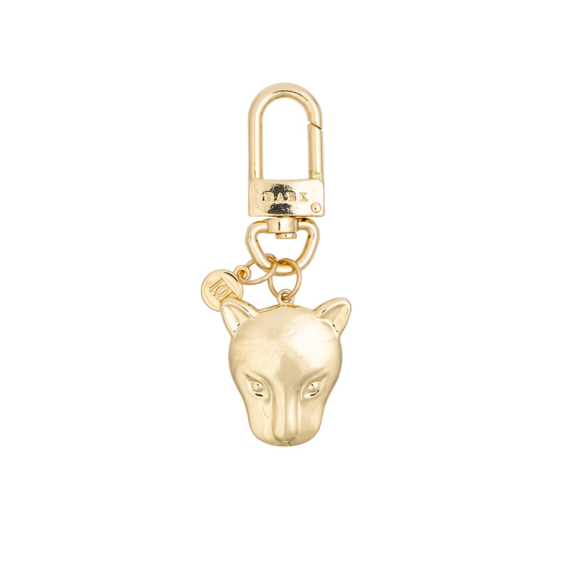 METAL SIGN BAG CHARM PANTHER