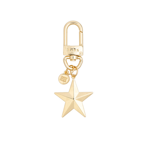 METAL SIGN BAG CHARM STAR