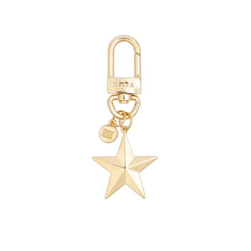 METAL SIGN BAG CHARM STAR