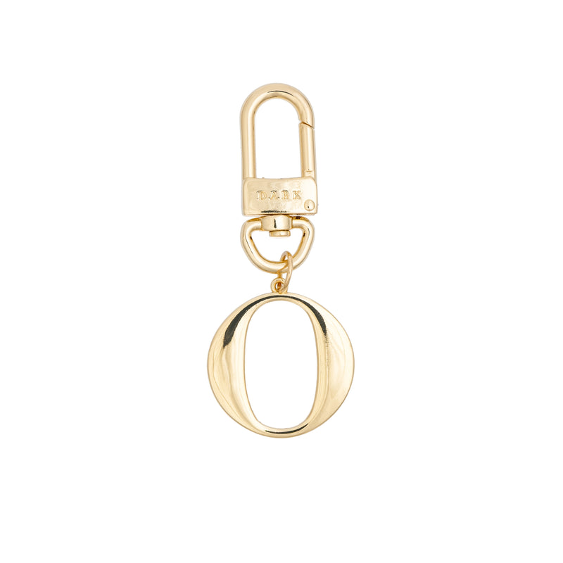 METAL LETTER BAG CHARM