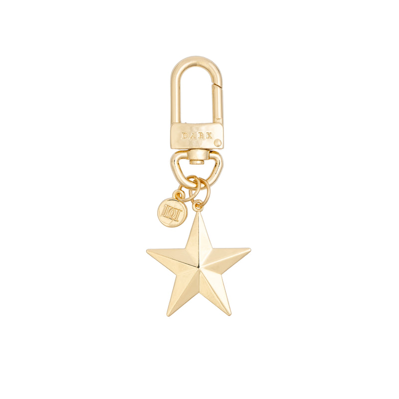 METAL SIGN BAG CHARM STAR