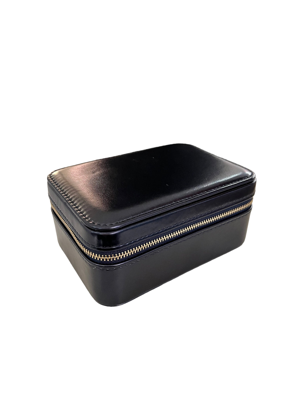 METALLIC JEWELLERY BOX NAVY BLUE METALLIC JEWELLERY BOX NAVY BLUE
