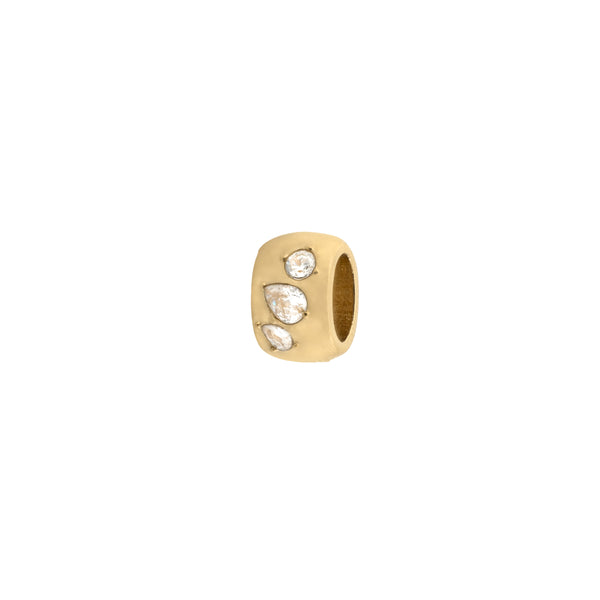 MULTISHAPED CRYSTAL SMALL BEAD CHARM