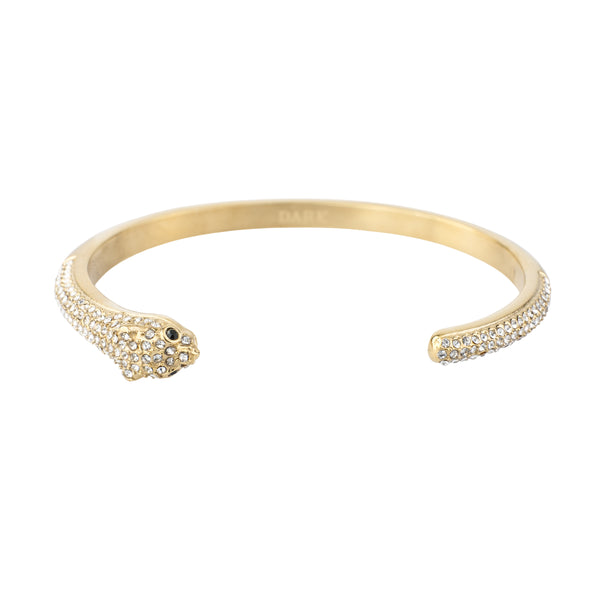 PANTHER CUFF W/CRYSTALS