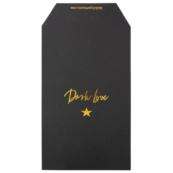 PAPER GIFT BAG LARGE BLACK W/GOLD