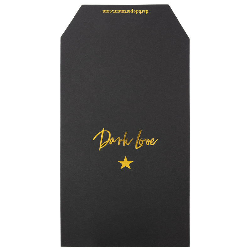 PAPER GIFT BAG LARGE BLACK W/GOLD