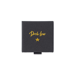 PAPER JEWELLERY BOX LARGE BLACK W/GOLD