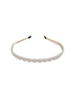 PEARL HAIR BAND FLORAL