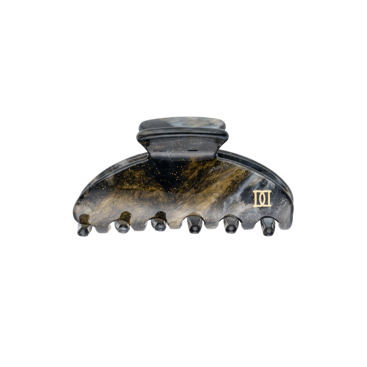 PLAIN HAIR CLAW SMALL MOUNTAIN MARBLE