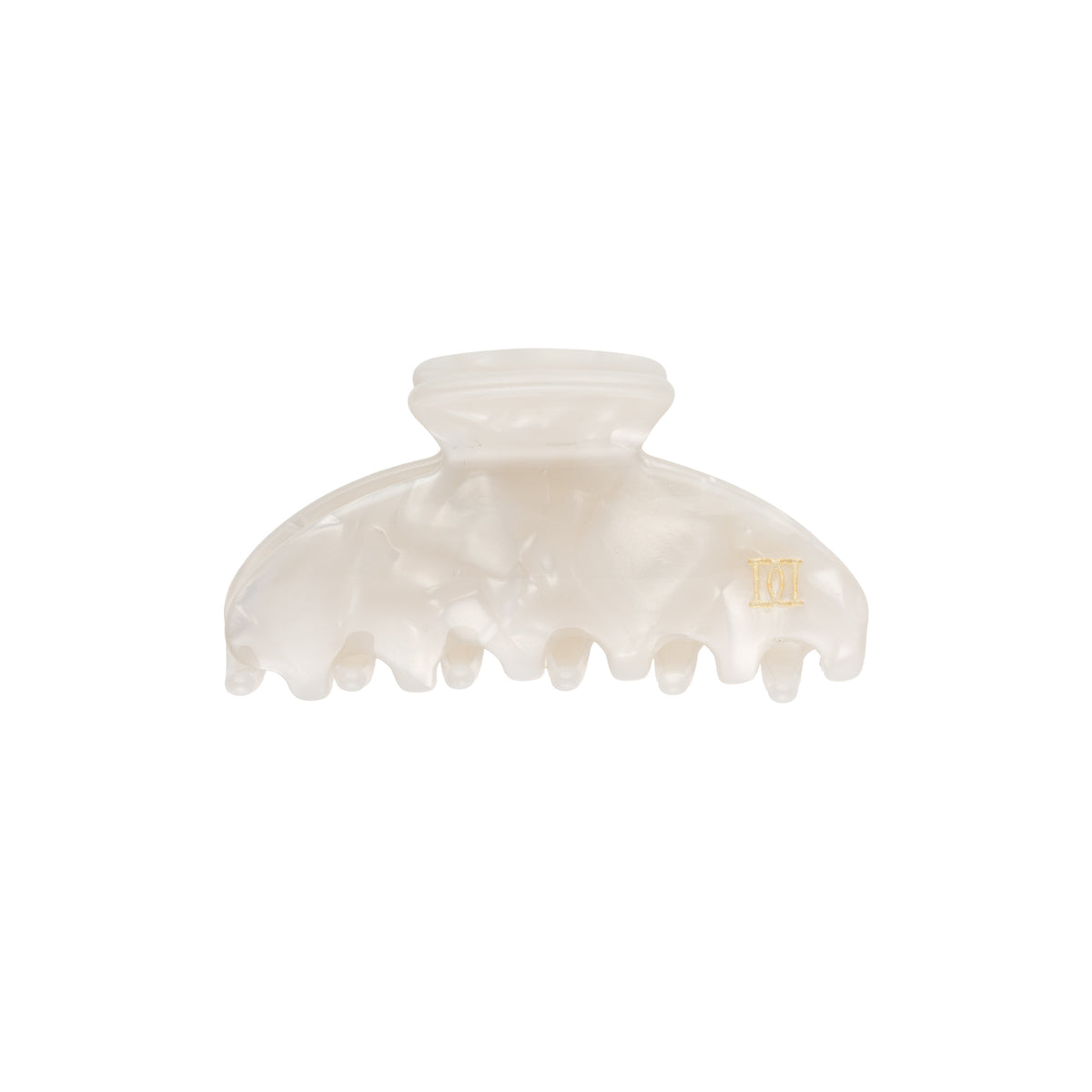 PLAIN HAIR CLAW SMALL OFF WHITE