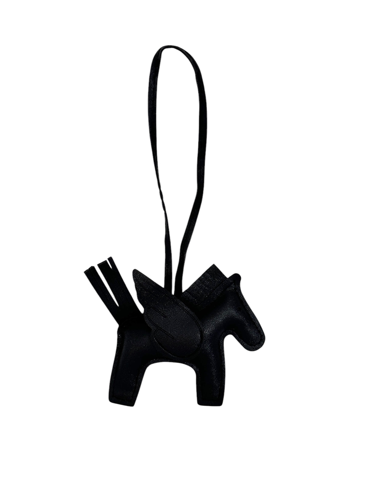 PONY BAG CHARM BLACK