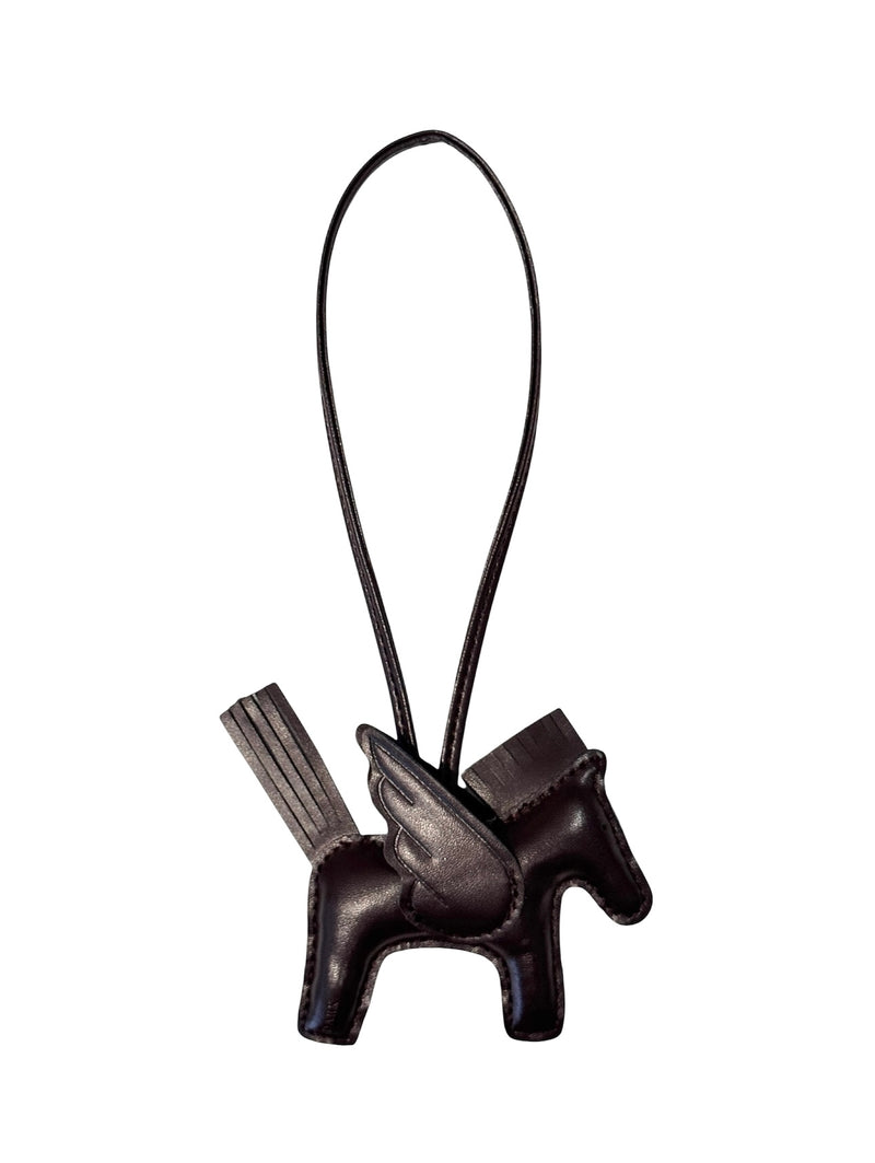 PONY BAG CHARM CHOCOLATE BROWN