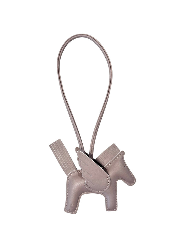 PONY BAG CHARM WARM TAUPE