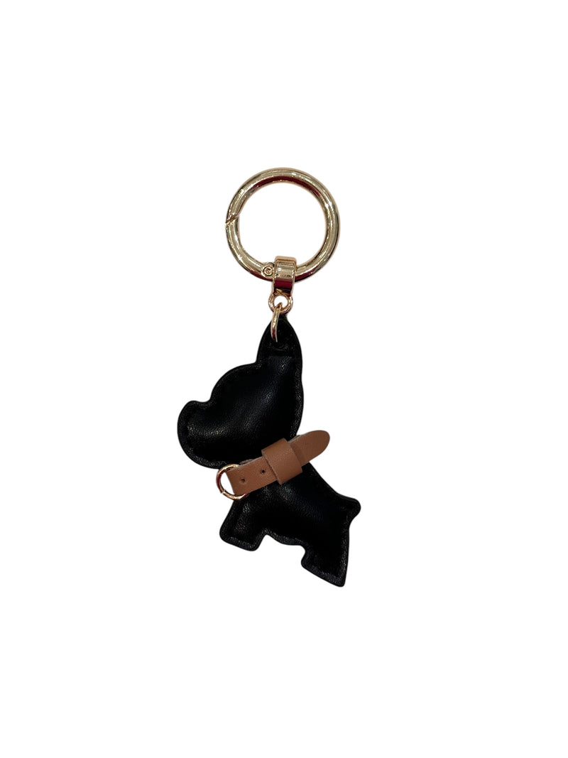 PUPPY BAG CHARM BLACK