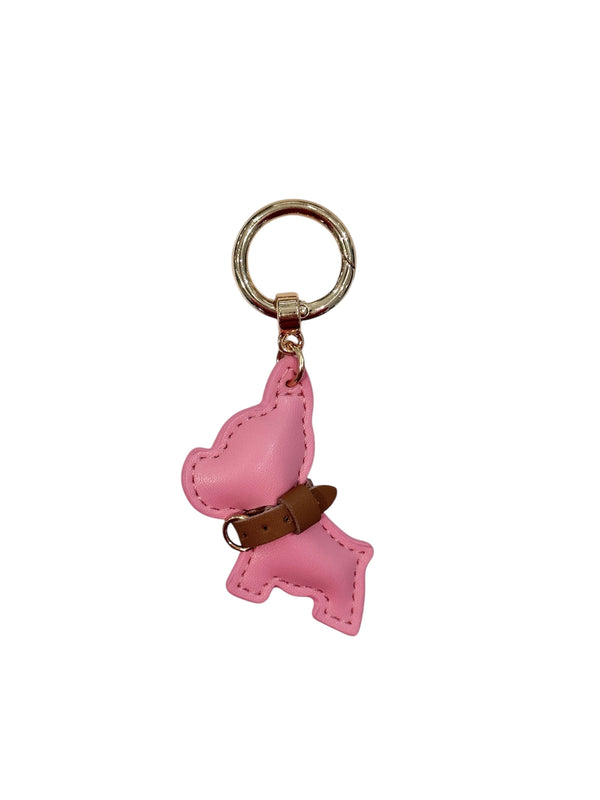 PUPPY BAG CHARM PINK
