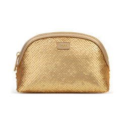 SEQUIN MAKE-UP POUCH SMALL GOLD
