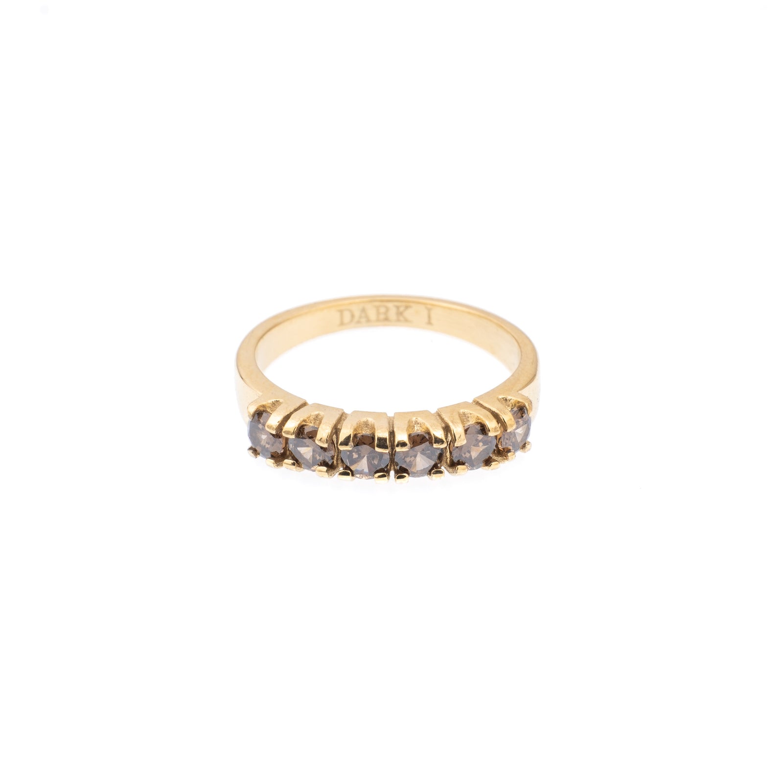 CRYSTAL RING SOFT BROWN CRYSTAL RING SOFT BROWN