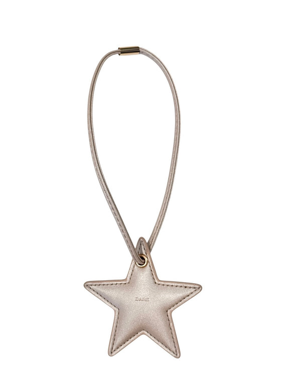 STAR BAG CHARM SPARKLED SAND
