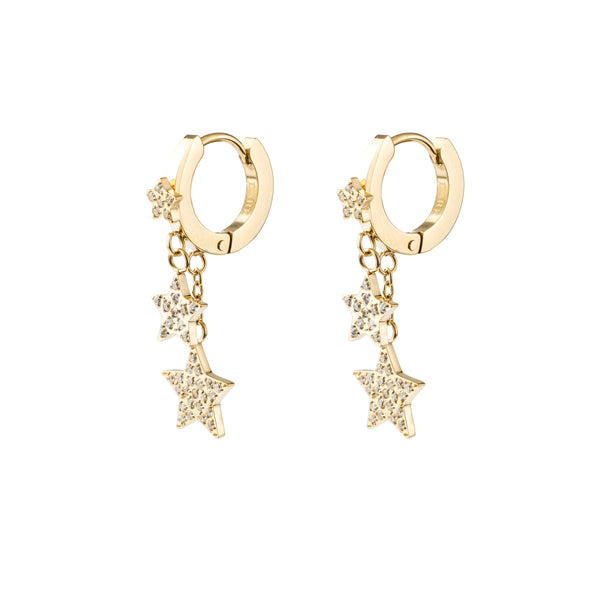 STAR CHARM HOOP