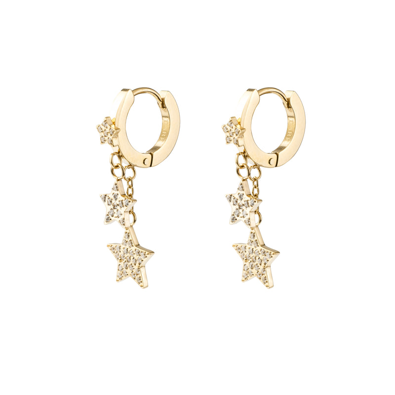 STAR CHARM HOOP