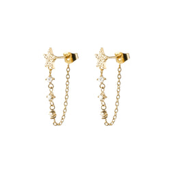STAR DROP EARRINGS