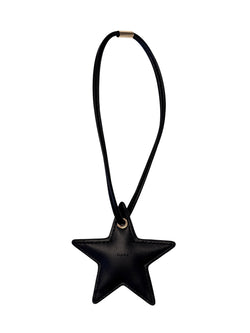 STAR BAG CHARM BLACK